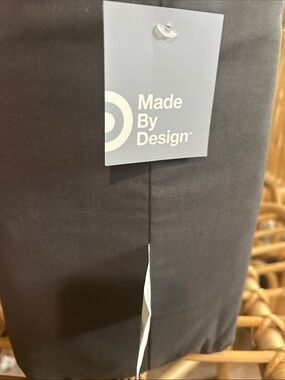 Made By Design Cal/King Dark Gray 4- Piece Sheet Set